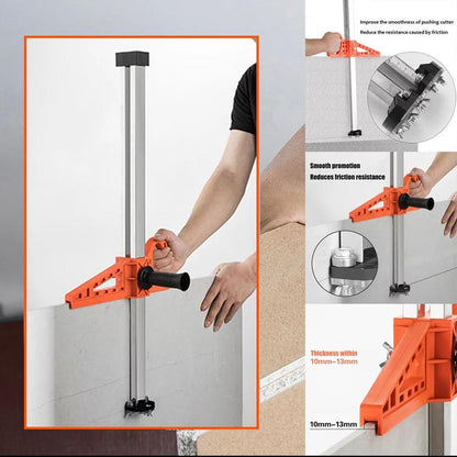 Gypsum Board Cutter, Environmentally Friendly Cutting Tool 7 Bearing Design for Cutting a Variety of Profiles/Gypsum Board/Foam Board/KT Board/Cardboard